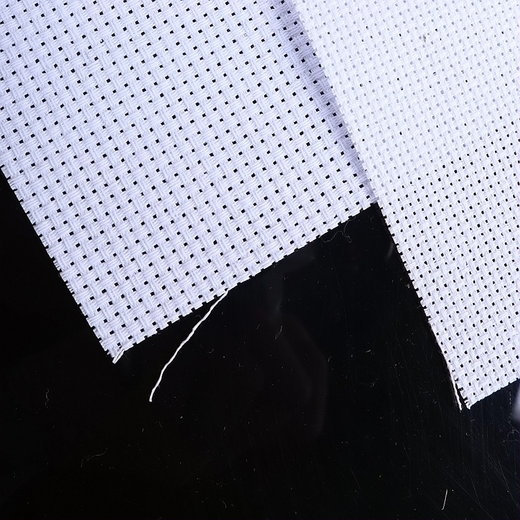 Cross-stitch handmade fabric available in multiple sizes such as 14CT and 11CT, and can be cut. Factory direct sales and wholesale of polyester-cotton and pure cotton pic 7