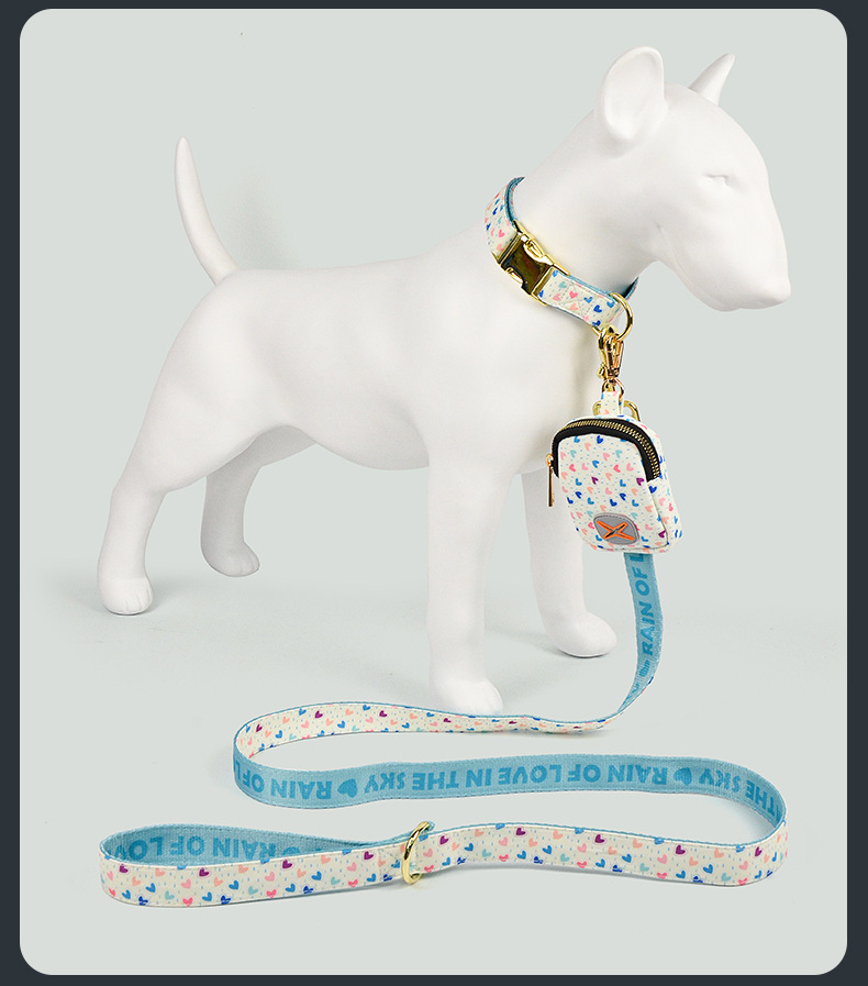La fábrica de productos para mascotas de marca apoya un reemplazo de diseñador de cabello pet dog tracking string collar bolsa de basura pic 10