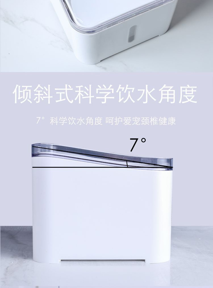 New type of pet electric constant-temperature water dispenser, water basin for cats and dogs, automatic circulation of live water, pet water feeder pic 9