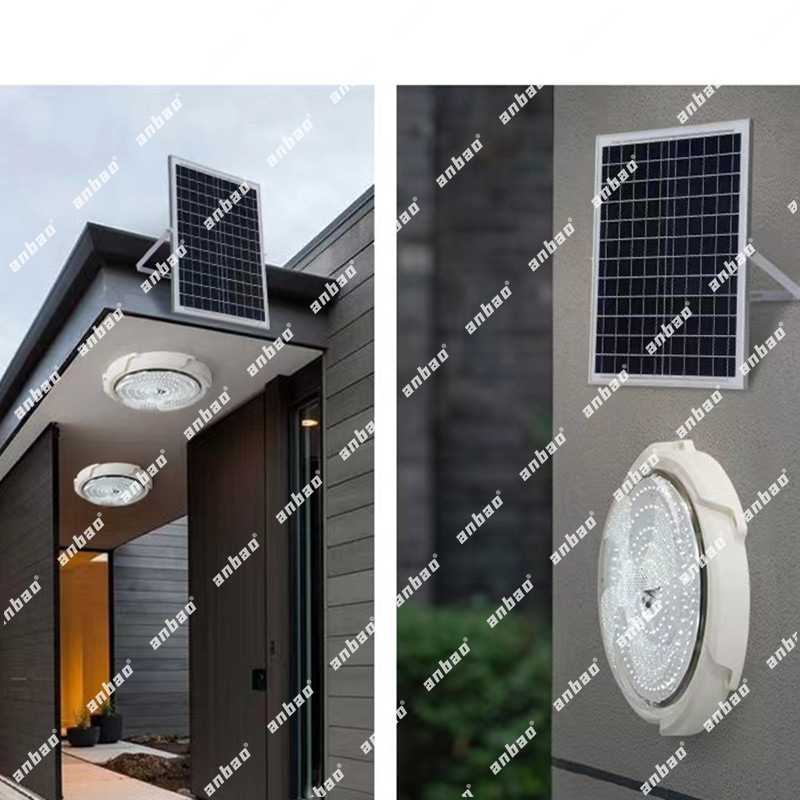 Cross-border solar indoor ceiling lamps, household ceiling lamps, balcony high-power corridor and courtyard energy-saving lamps pic 1