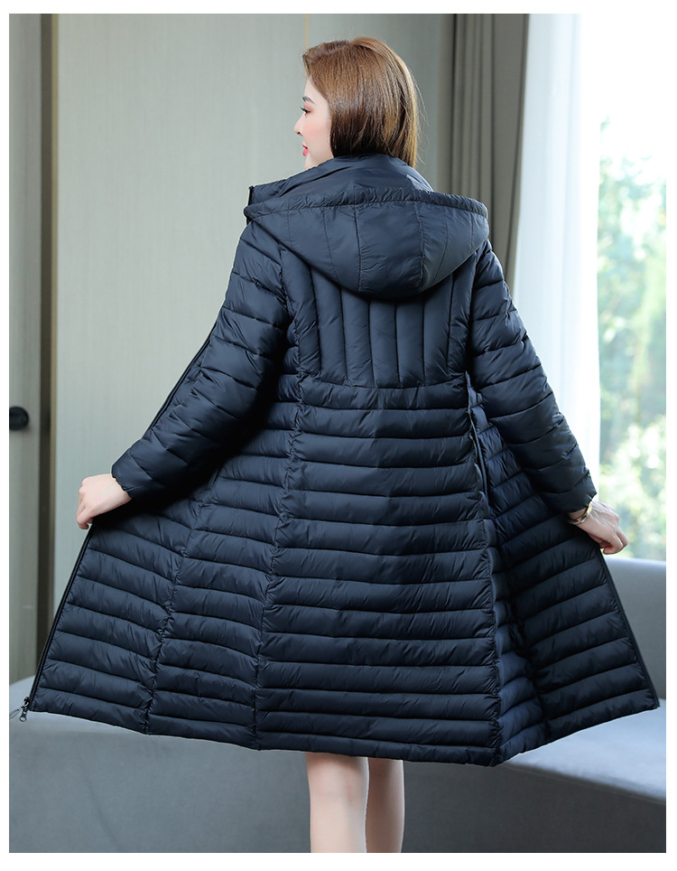 A mid-length cotton-padded jacket for women, 2020 winter new style Korean large-sized slim-fit down cotton-padded jacket, one piece consignment pic 22