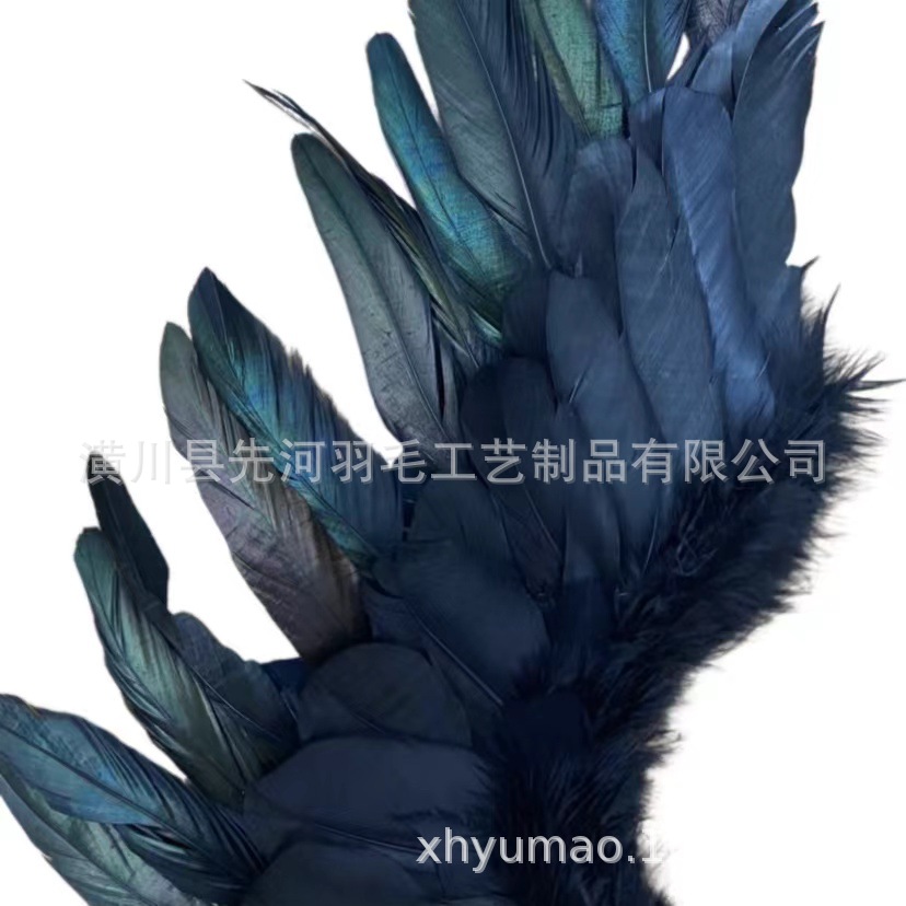 厂家批发羽毛恶魔天使翅膀万圣节复活节服装配饰娃娃搭配 舞台演详情3