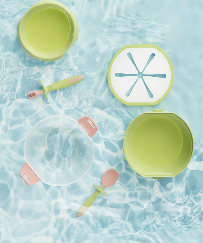 婴儿餐具套装宝宝辅食碗多功能零食碗外出野餐便携防摔儿童星球碗详情11