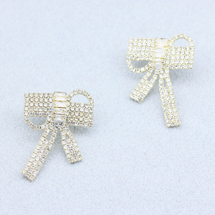 韩国东大门耳环925银针一件代发耳饰新款创意款C型锆石圆圈耳钉女详情6