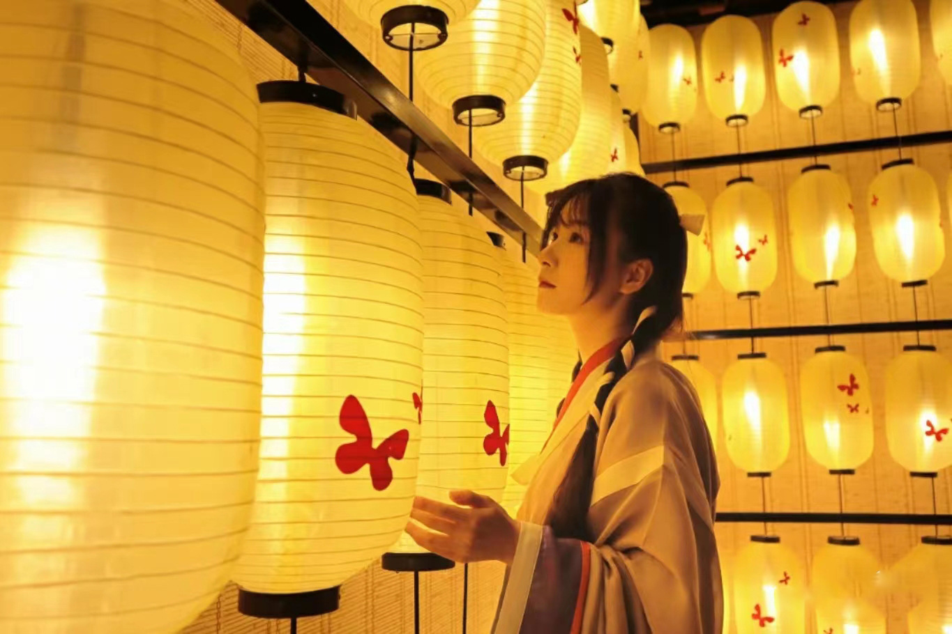 Ancient-style lanterns, Hanfu shooting props, DIY lantern walls, Lantern Festival riddles, Tang and ancient-style wedding lantern decorations pic 15