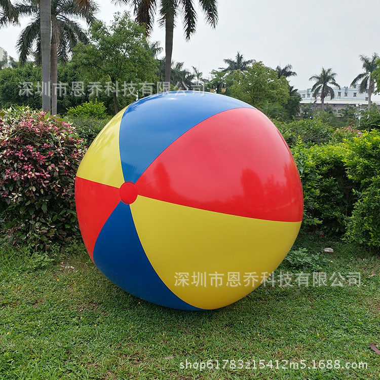 150CM inflatable football, beach ball, toy PVC inflatable advertising ball, advertising inflatable ball, inflatable decorative ball pic 1