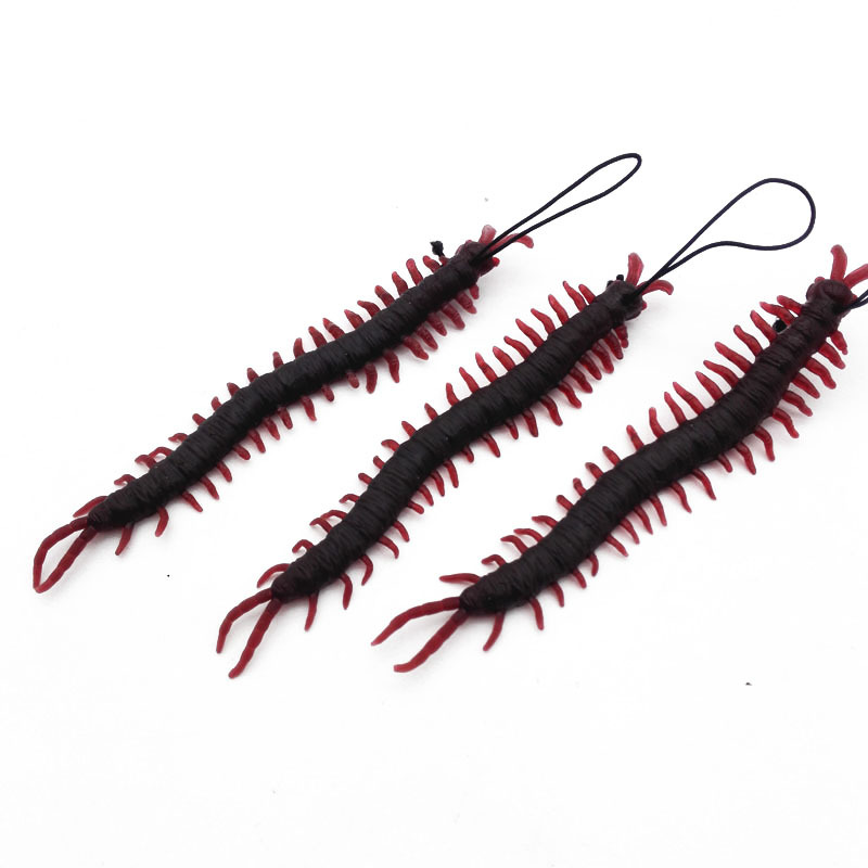 B1541 simulation centipede pendant, street stall toy, intimidation toy, toy wholesale 2-yuan store prank pic 2