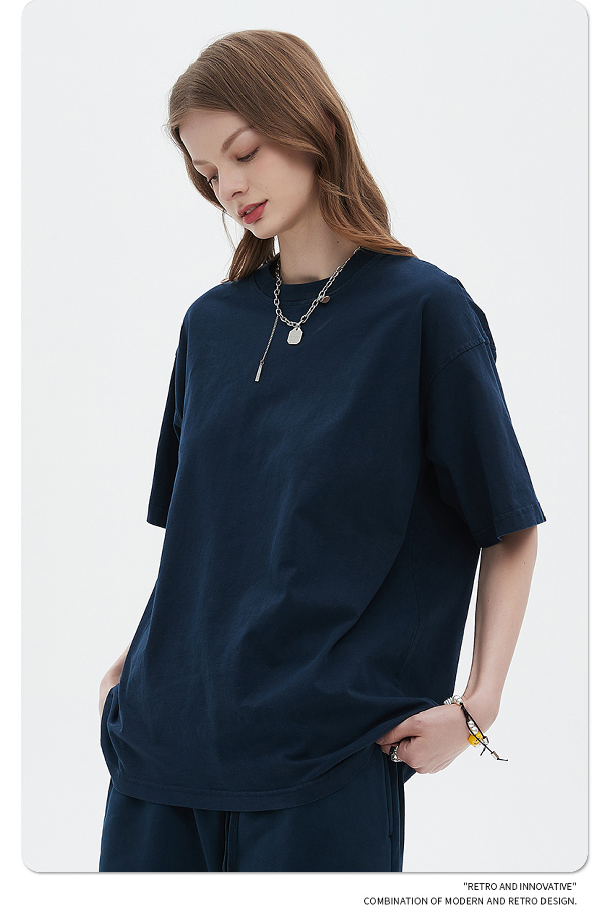 ARTIE男装|重磅250G复古水洗做旧短袖t恤男 宽松纯棉男士潮牌t恤详情63