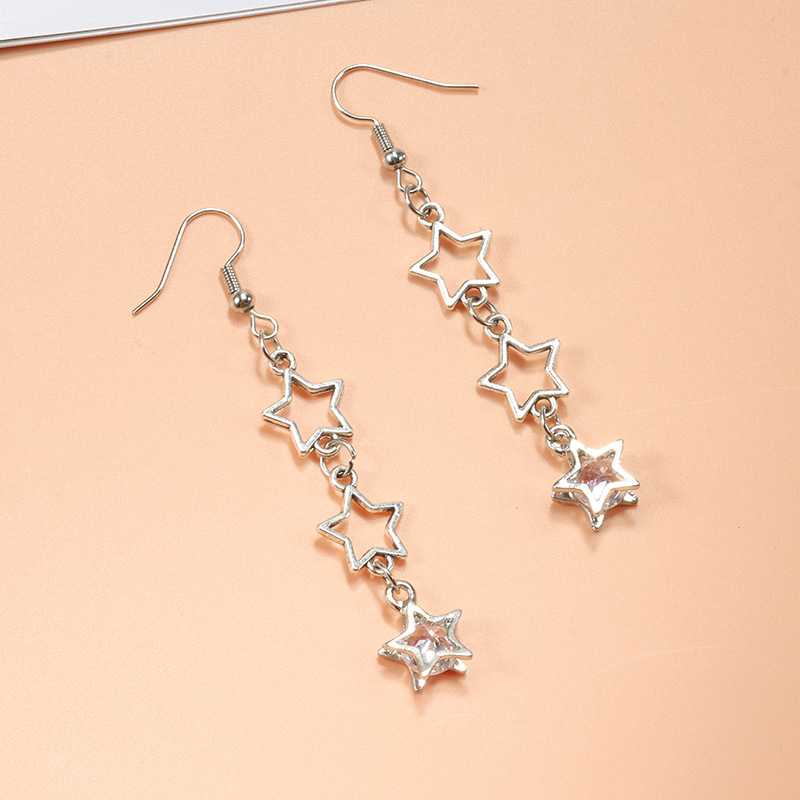 超闪锆石无耳洞磁吸耳饰高级气质耳蜗钉爆闪耳骨夹镶钻吸铁石耳钉详情2