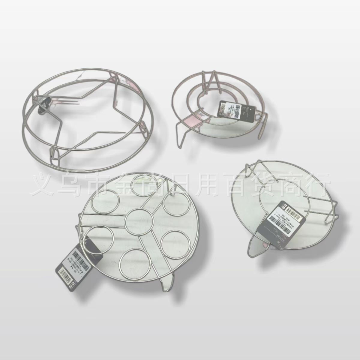 Thickened 304 stainless steel egg rack, steaming rack, water-proof household rice cooker steamer, high-legged steaming rack pic 2