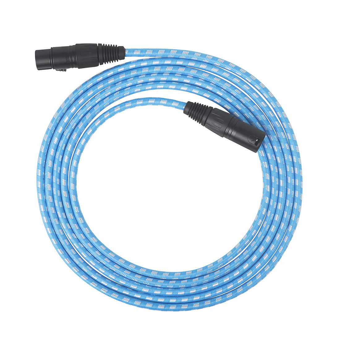 批发吉他连接线XLR麦克风音频线3米话筒线电木吉他贝司音响降噪线详情18