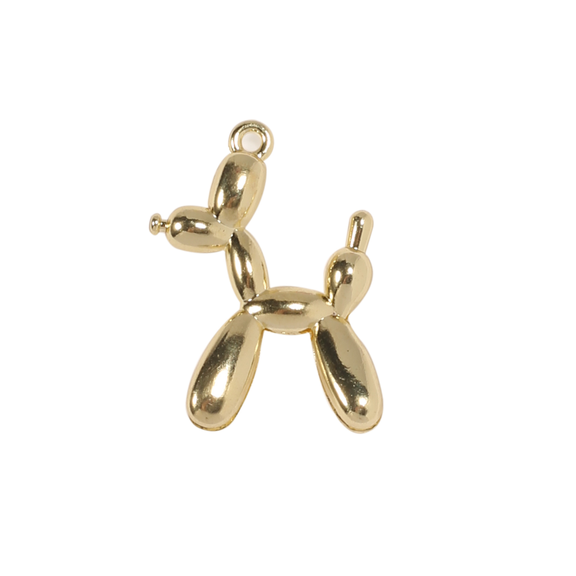 Cross-border exclusive split balloon dog zinc alloy glossy paint pendant, pendant, bracelet, necklace DIY jewelry accessories pic 10