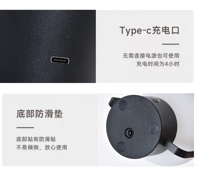 跨境北欧手提台灯创意便捷充电露营灯ins设计师卧室氛围灯小夜灯详情12