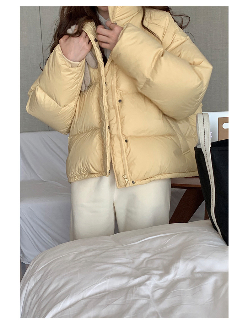 TG90% White duck down thickened down jacket for Women 2021 Winter New stand-up Collar Coat 15580(same style as 13519) pic 43