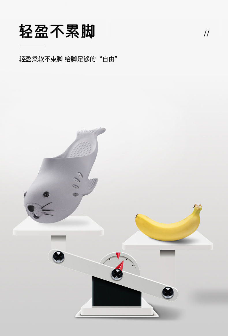 New sea lion couple slippers for women, cartoonish and cute summer, girlish cool slippers for home wear, beach headscarves for men pic 7