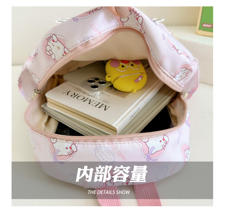新款三丽鸥儿童包卡通可爱男女童减负幼儿园书包儿童双肩背包批发详情5