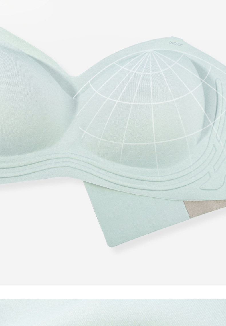 无肩带内衣女聚拢防滑抹胸可拆卸肩带少女裹胸上托隐形无痕文胸详情11