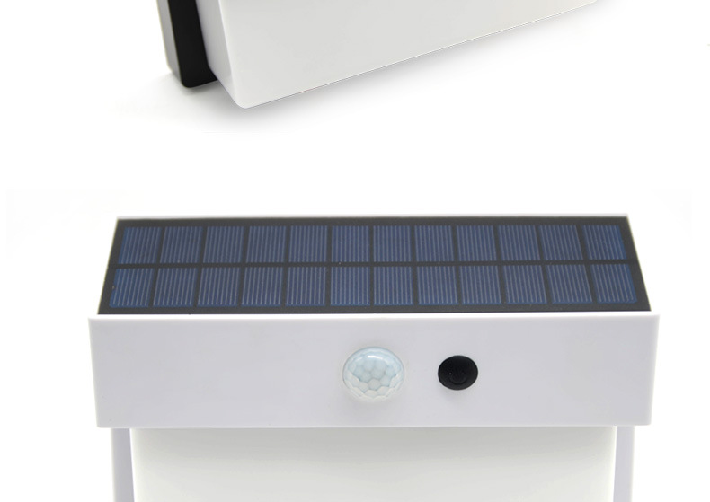Cross-border solar landscape light, outdoor courtyard human body sensor light, led solar wall lamp N768 pic 13