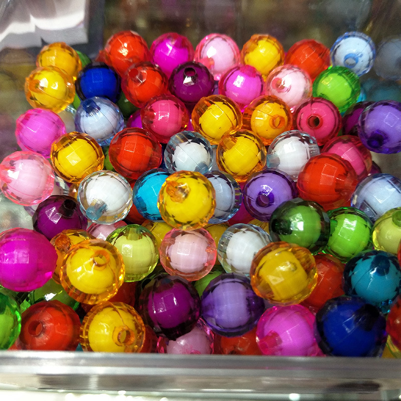 diy handcrafted beads, electroplated beads, jewelry accessories, plastic beads, ABS imitation pearls, acrylic beads pic 7