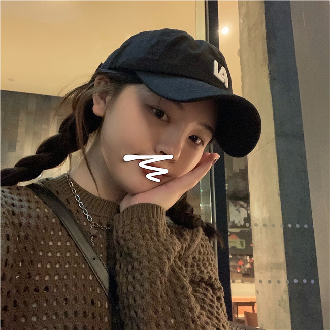韩国软顶遮阳帽la棒球帽女可调节小标道奇队简约情侣ny鸭舌帽男潮详情6