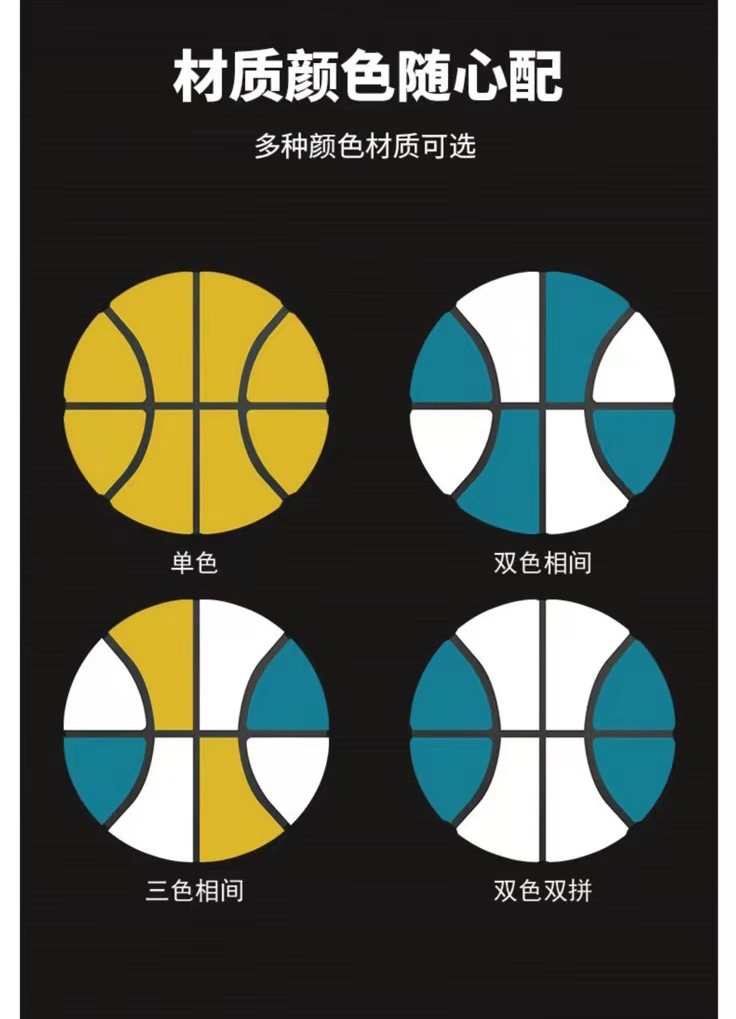 DICSENT跨境篮球 5 6 7号 PU软皮耐磨吸湿 训练营学校专用篮球 印制LOGO篮球精品详情9