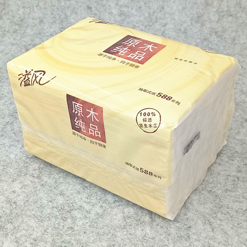 Large packs of tissues, 120 tissues, napkins, facial tissues, daily necessities wholesale, 2 yuan store supply pic 6