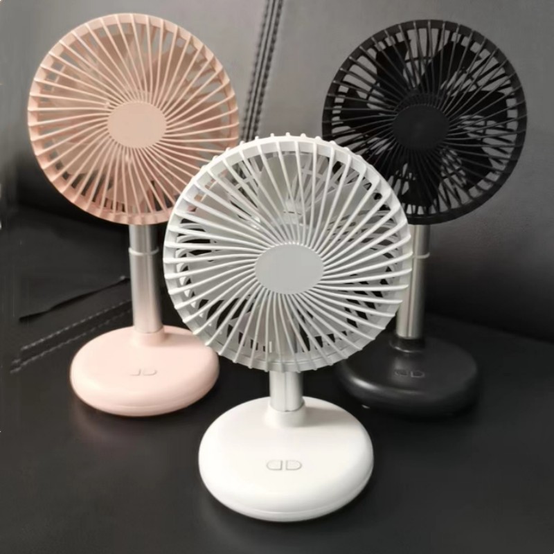 Desktop fan, USB charging, mini four-speed adjustable, small fan, silent, strong wind force, small electric fan for the office pic 21