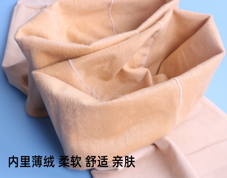 儿童跳舞袜白色加绒加厚秋冬季小女孩舞蹈袜宝宝丝袜女童连裤袜子详情3