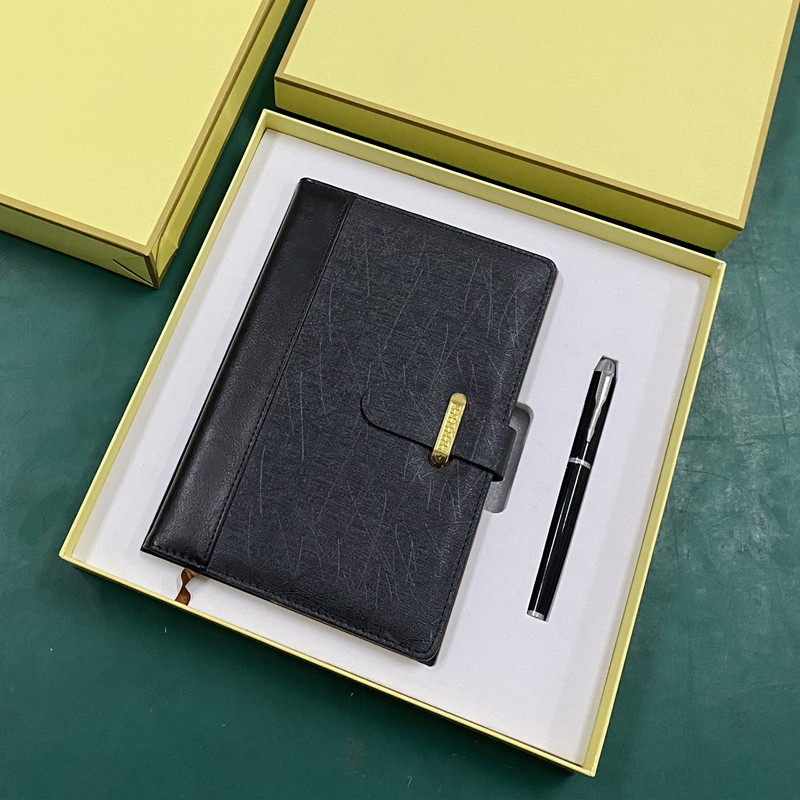 Conference commemorative gifts: notebook, USB flash drive, wooden pen, office set, printed LOGO, school award commemorative gifts pic 4