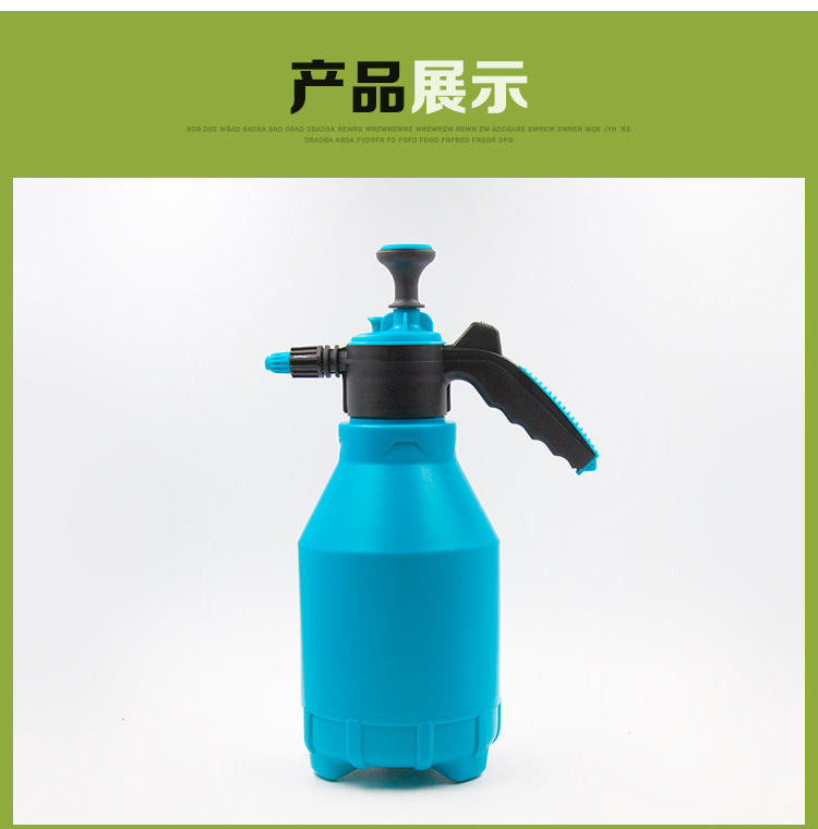 Watering can, manual pneumatic thickened dark green 3L large sprayer, watering can, gardening tool pic 21