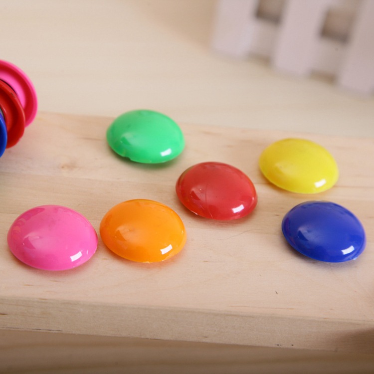 30mm color wholesale magnetic particle whiteboard magnetic buckle teaching combination plastic refrigerator sticker round magnetic particle buckle office supplies pic 11