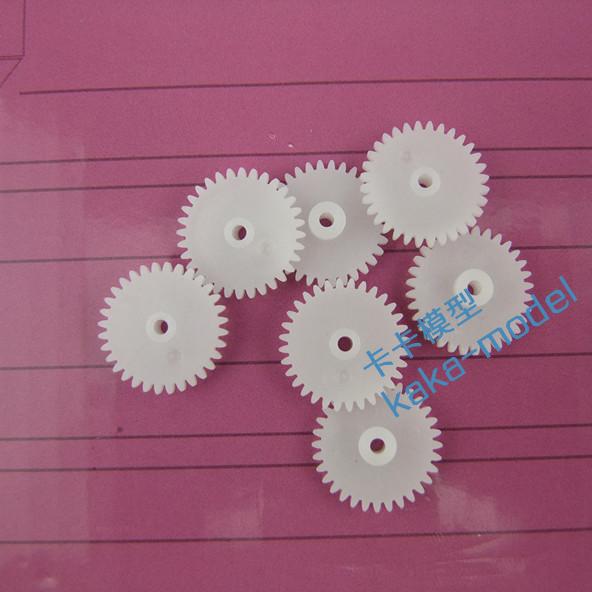 482.5A engranaje de una sola capa engranaje de 48 dientes 2.5 agujeros engranaje de plástico engranaje de motor caja de reducción modelo de juego accesorios pic 10