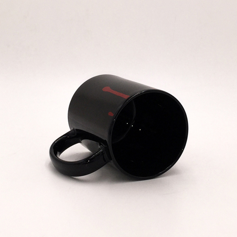 Creative street stall supplies: Walking Dead color-changing cups, terrifying zombie color-changing cups, magical temperature-sensing ceramic cups pic 5