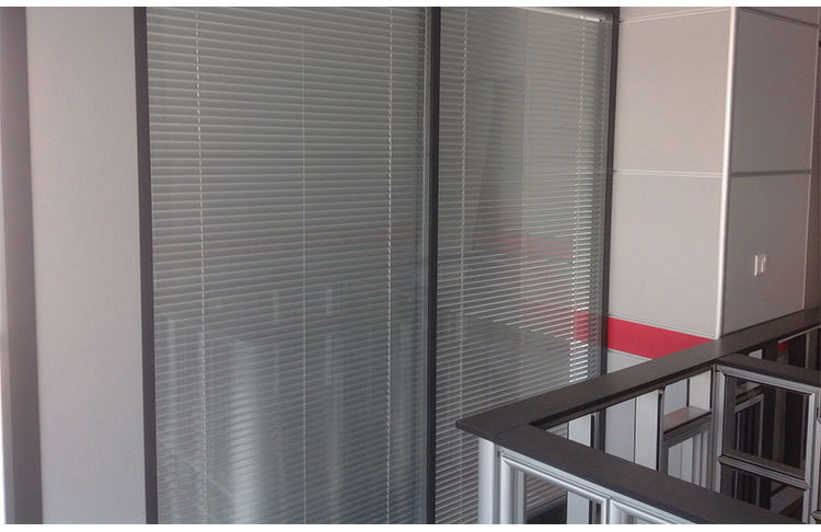 Factory direct sales of hollow partition glass, remote control central control blinds, study and office shading built-in blinds pic 19