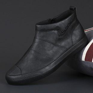 男鞋秋季2022新款运动休闲布鞋男款秋冬工作上班防滑帆布板鞋男士详情2