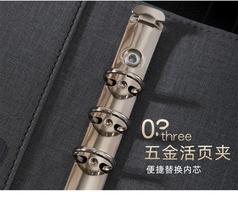 Customized a5 wireless charging notebook, power bank, notebook with USB flash drive, business gift set, customized logo pic 25