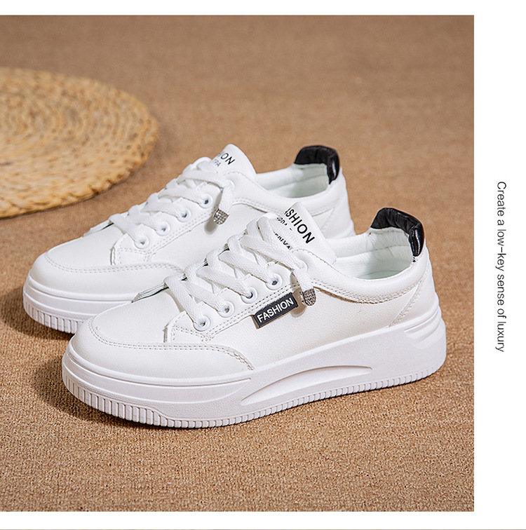 小白鞋女鞋新款春季爆款运动板鞋女鞋时尚2024秋季白色百搭休闲鞋详情19