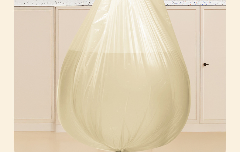 Thickened household garbage bags that are not easy to break, thick hand-held plastic bags, large black garbage bags for kitchen and bathroom pic 17