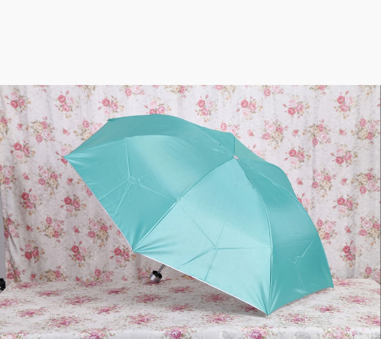 8 creative umbrella strands, three-fold inverted pole sun umbrellas, hot-selling silver plastic umbrellas from the sunshade umbrella factory pic 11