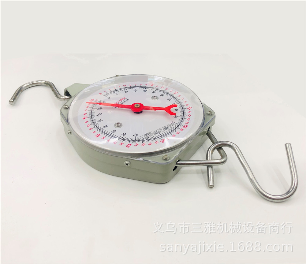 Commercial kilogram hanging scales, large mechanical pointer dial hook scales, 50 to 200kg spring scales for export pic 10