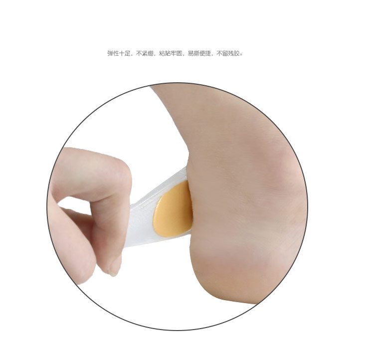 Blister high heels with anti-abrasion invisible heel stickers, toe stickers, invisible transparent foot stickers, egg-shaped pic 6