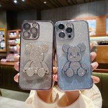 With lens film, suitable for iPhone16ProMAX phone case, electroplated soft shell, Apple 16E transparent full package, shockproof pic 29