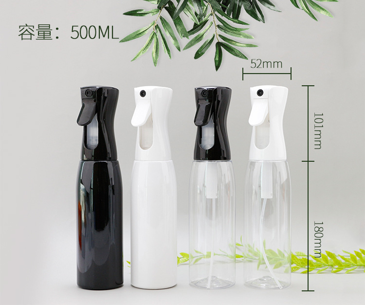 In stock: 200ml, 300ml, 500ml fine atomization continuous spray bottles, high-pressure spray bottles for makeup and hydration pic 4