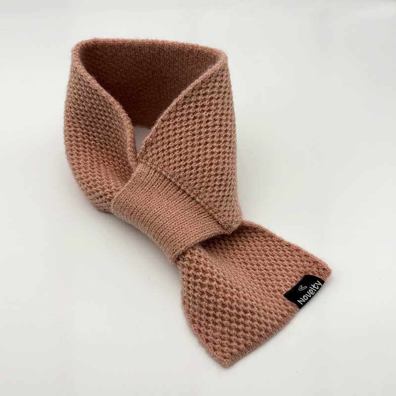 毛线围巾新款百搭男女同款围巾韩版学生围脖秋冬保暖时尚围巾详情6