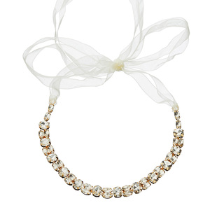 The European and American retro chain headwear features a light luxury design with multiple layers of water diamond headbands and Bohemian-style forehead ornaments pic 17