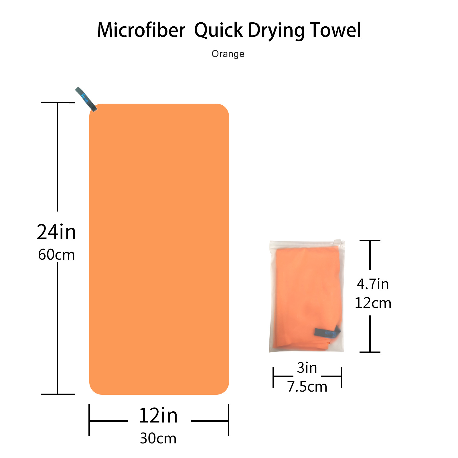 Ultra-fine fiber quick-drying double-sided fleece towel: soft, skin-friendly, quick-drying, sweat-absorbing, sports, travel, yoga, beach towel pic 12