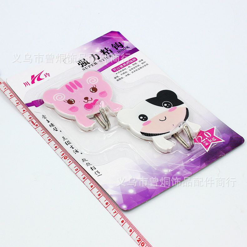 Chuanling two sticky hook cartoon hooks are available for wholesale at one or two yuan pic 8