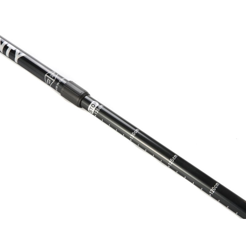 Three-section telescopic straight handle curved handle high-strength aluminum alloy outdoor hiking poles, walking sticks and walking crutches pic 15
