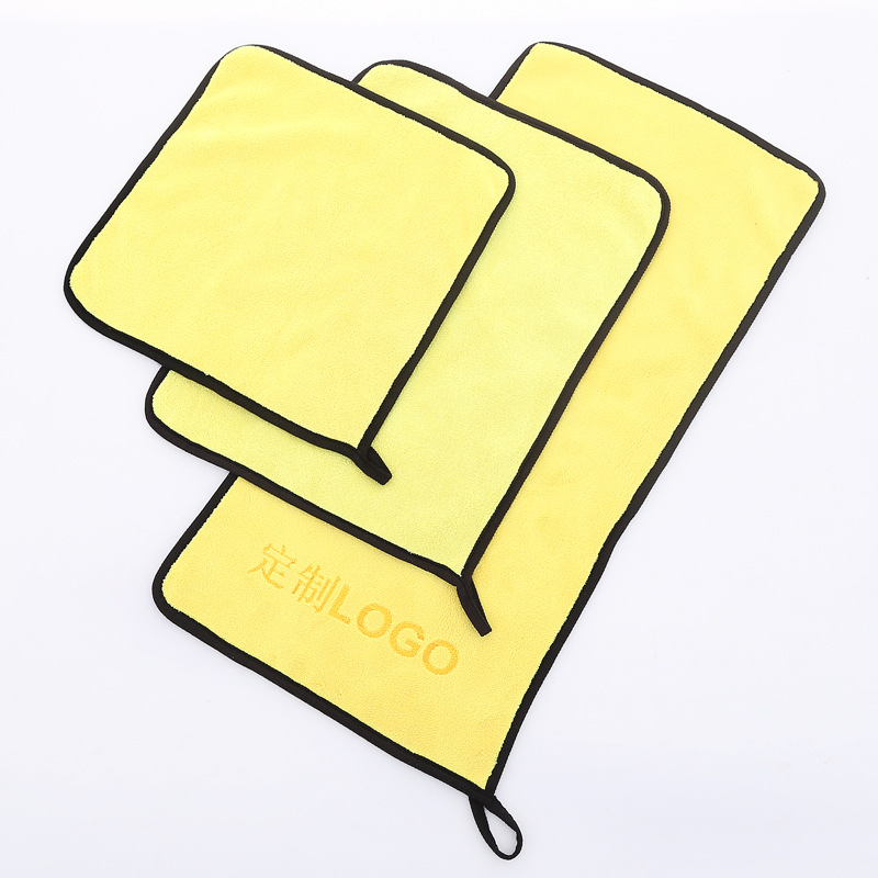 Double-sided car cleaning cloth, cleaning towel, thickened large car wash, traceless absorbent coral velvet, microfiber gift 1 pic 8