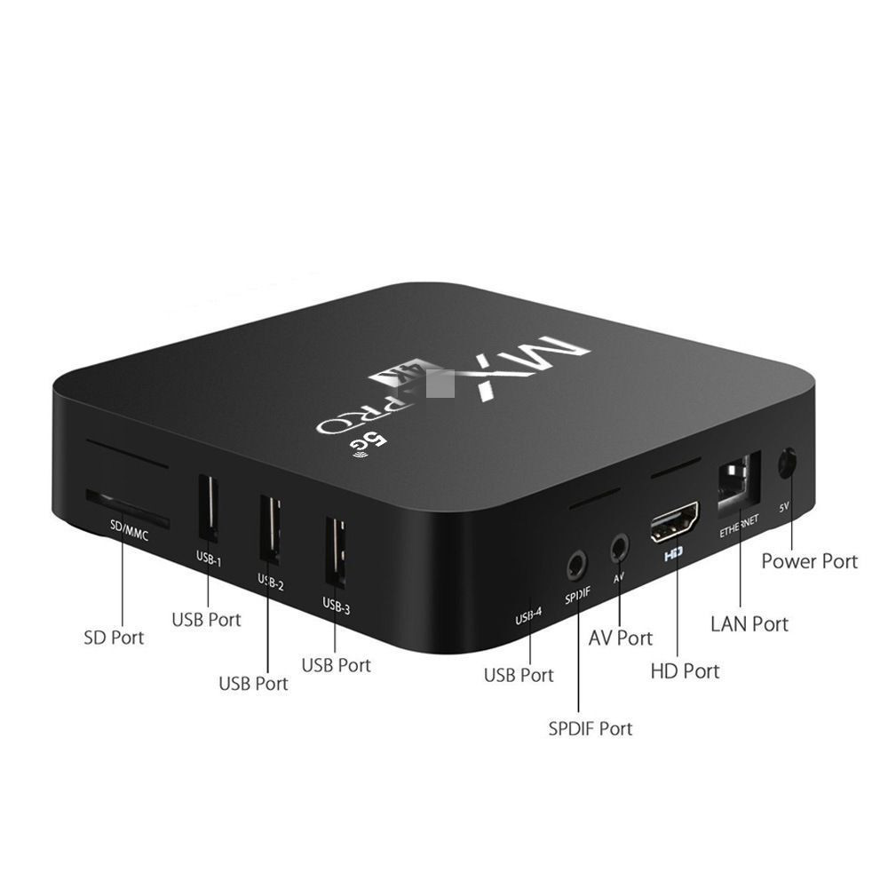 جهاز تشغيل 111.1 MXQPRO 4K لشبكة التلفزيون الذكي العالي الوضوح في المصنع pic 2